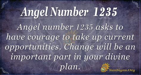 1235 angel number meaning|Angel Number 1235: Its Symbolism & Meanings